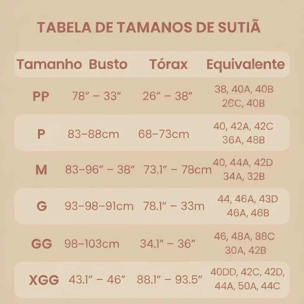 Sutiã Push-Up com Bojo Gel