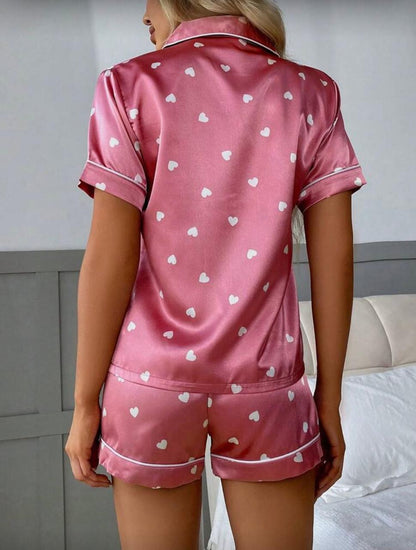 Conjunto Pijama Cetim Curto